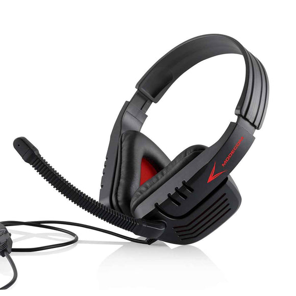 Casque de jeu Modecom Volcano Ranger MC-823 avec microphone, câble 3,5 mm et 2,2 m