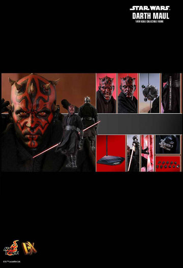Figurine Hot Toys DX16 - Star Wars 1 : The Phantom Menace - Darth Maul Standard Version