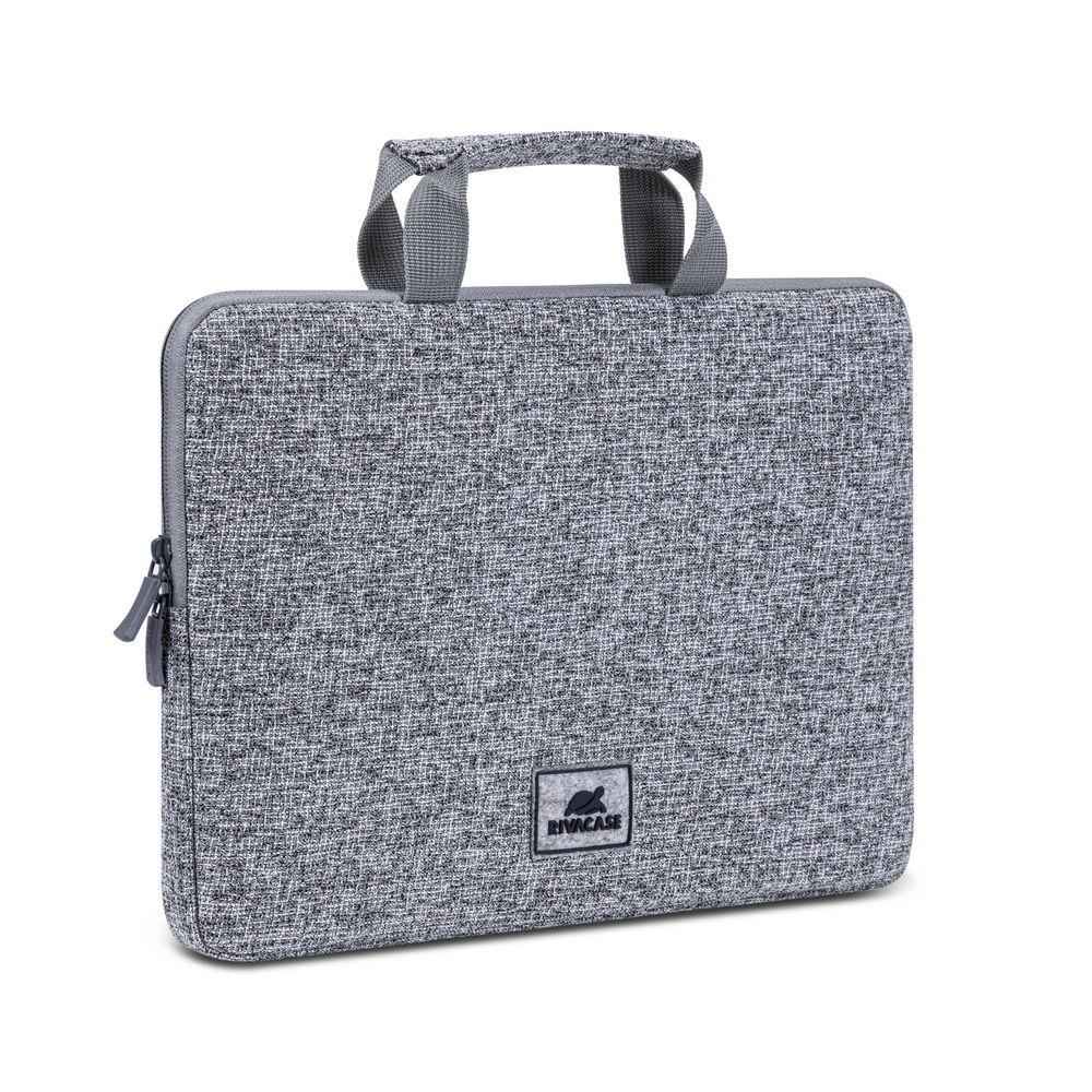 Housse Rivacase 7913 33,8 cm (13,3") Noir, Gris
