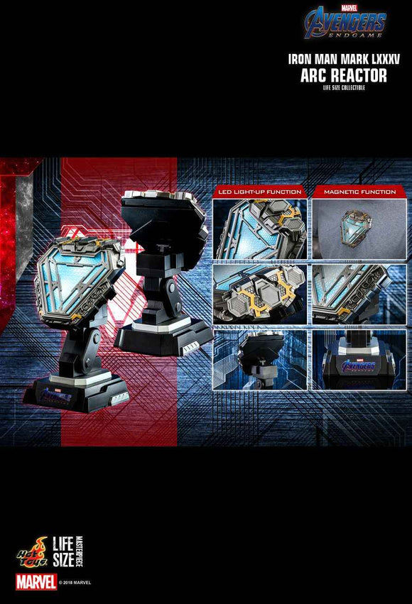 Figurine Hot Toys LMS010 -Marvel Comics - Avengers : Endgame - Iron Man Mark LXXXV Arc Reactor
