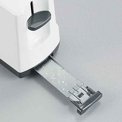 Severin AT 2232 toaster 2 slice(s) 800 W Grey, White