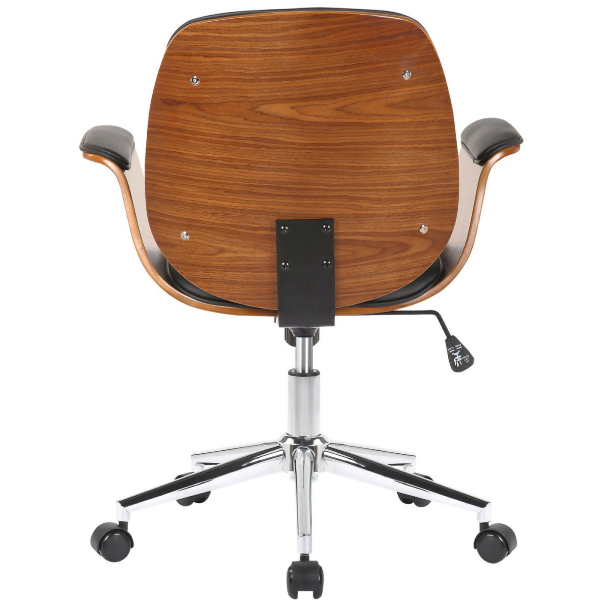 Kemberg office armchair - Walnut - Black