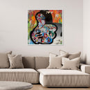 Main de Mickey - impression sur toile de l'œuvre originale de Vincent STREIFF