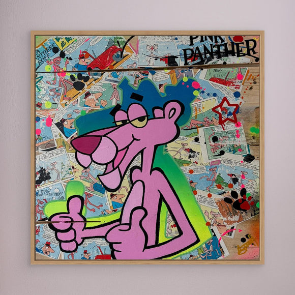 Pink Panther impression de l'œuvre originale de Vincent STREIFF