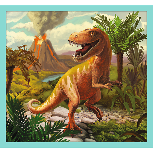TREFL Puzzle Dinosaurs 10 in 1 set