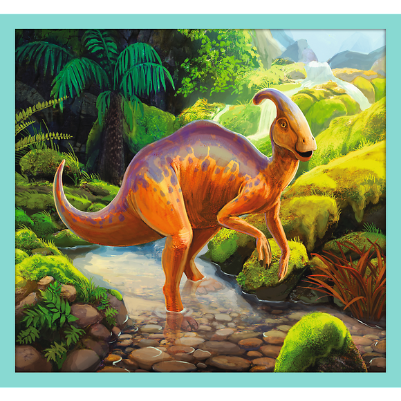 TREFL Puzzle Dinosaurs 10 in 1 set