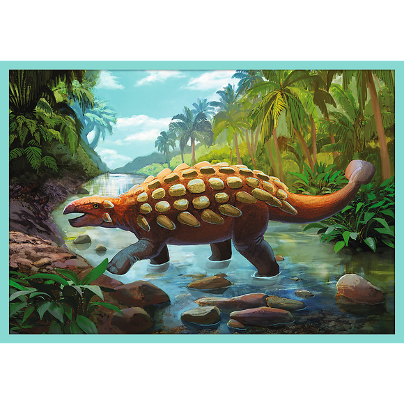 TREFL Puzzle Dinosaurs 10 in 1 set