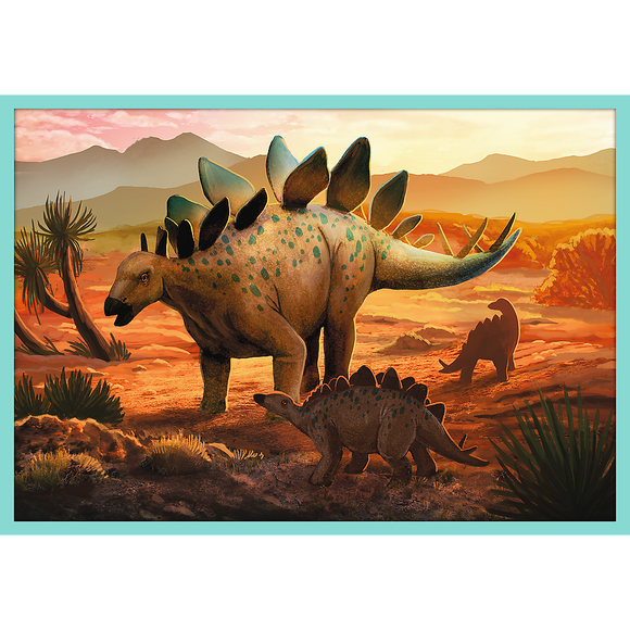 TREFL Puzzle Dinosaurs 10 in 1 set