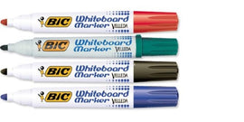 Ensemble de marqueurs bic velleda whiteboard 1701 4 couleurs