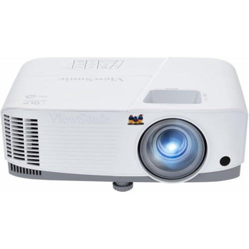Projecteur viewsonic pa503w lampe led 3 600 lumens résolution wxga 1 280 x 800 contraste 22 000:1 vga x 2 hdmi rs-232 usb 2.0 mini-b mini-jack haut-parleurs  pa503w  tampon vert 4 lei
