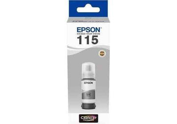 Recharge d'encre Epson 115 EcoTank (C13T07D54A), grise