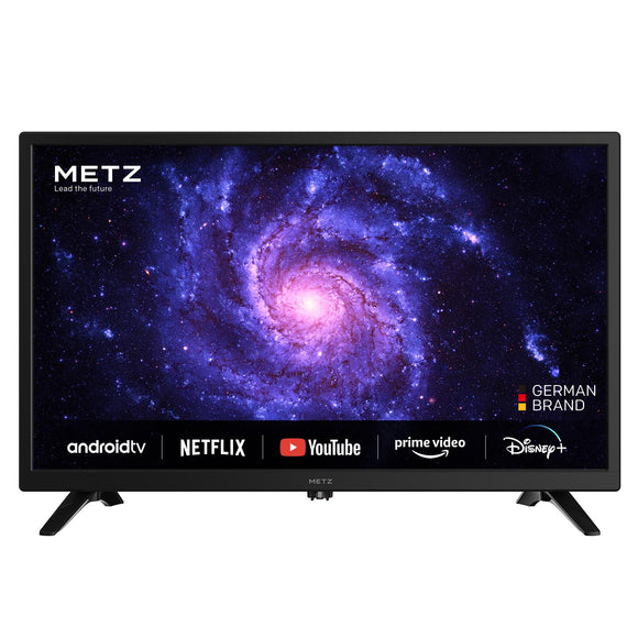 24", HD Ready 1366x768, Android TV, Black, LED 60Hz, 200nits, 2x3W, Energy F, BT, WiFi, 2 HDMI, 2xUSB, 24 months