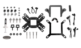 Refroidisseur liquide tout-en-un pour processeur Lian Li Galahad AIO 12 cm Noir