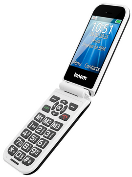 Etui de protection senior x3/x3s à clapet binom pour téléphone mobile