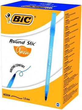 BIC Ballpoint pens ROUND STIC 1.0 mm, blue, 1 pcs. 256378