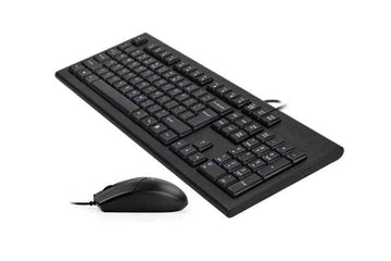 A4Tech 46009 Mouse & Keyboard KR-85550 Black