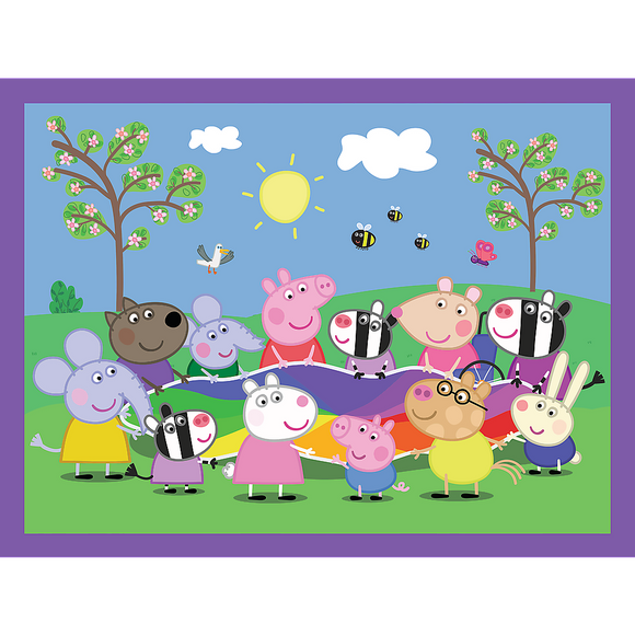 TREFL PEPPA PIG Puzzle set with memo cards