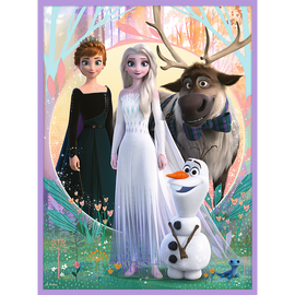Coffret de puzzle TREFL FROZEN avec cartes mémo Frozen II