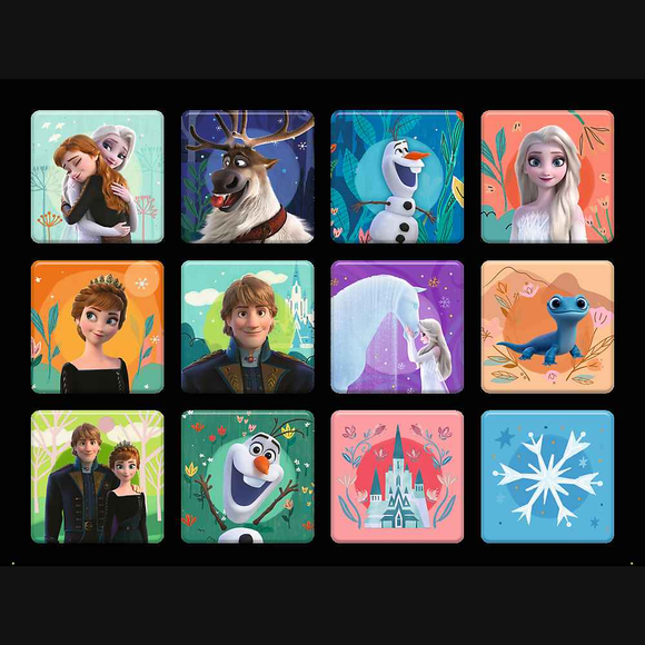 Coffret de puzzle TREFL FROZEN avec cartes mémo Frozen II