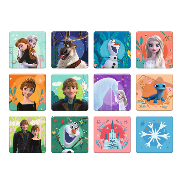 Coffret de puzzle TREFL FROZEN avec cartes mémo Frozen II