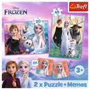 Coffret de puzzle TREFL FROZEN avec cartes mémo Frozen II