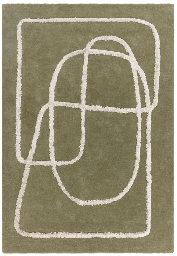 Tapis de salon moderne en laine ETERNITY