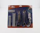 Pack cutters - couteaux multi usages 3 x 3 lames