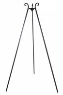 Grille en inoxydable sur trépied + Brasero de jardin BALI-2