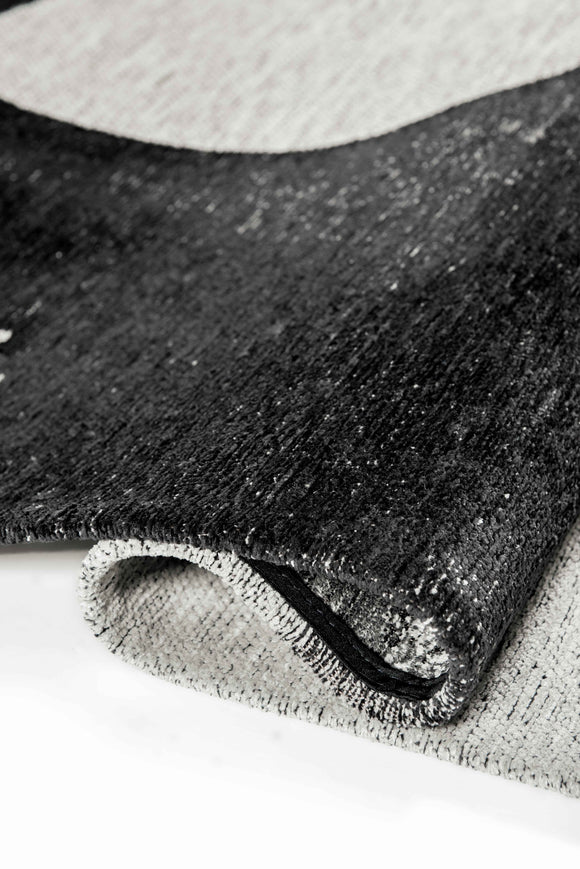 Tapis de salon moderne tissé plat YOYO