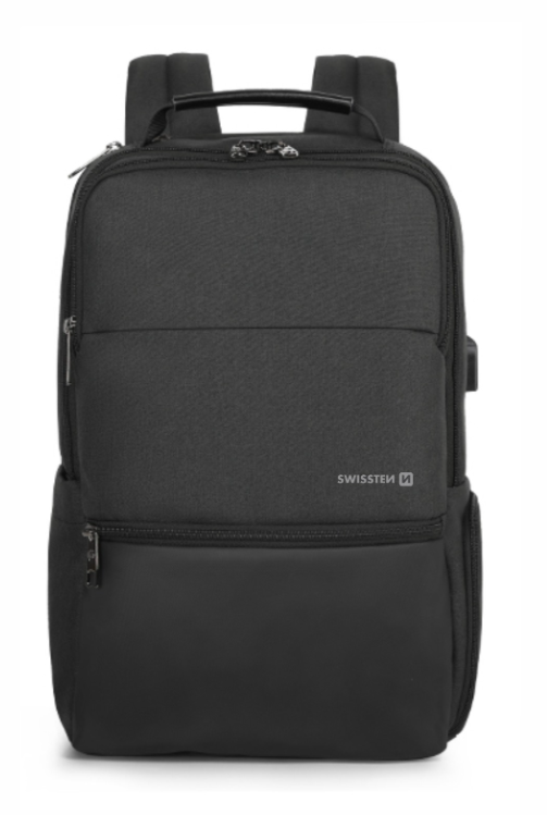 Swissten Laptop backpack batoh na notebook 15,6“, černý