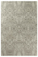Tapis de salon moderne tissé plat HABANERO