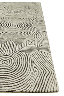 Tapis de salon moderne tissé plat HABANERO