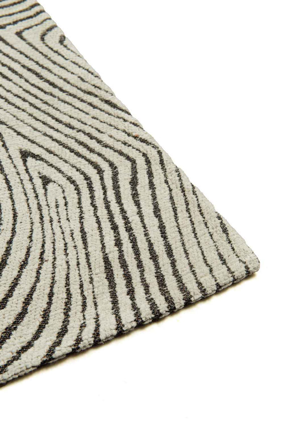 Tapis de salon moderne tissé plat HABANERO