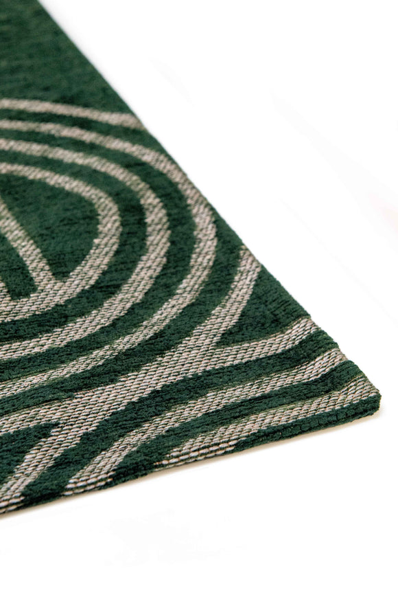 Tapis de salon moderne tissé plat FEVER