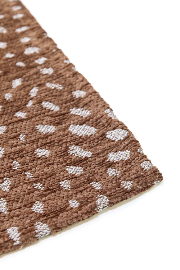 Tapis de salon moderne tissé plat PRETO