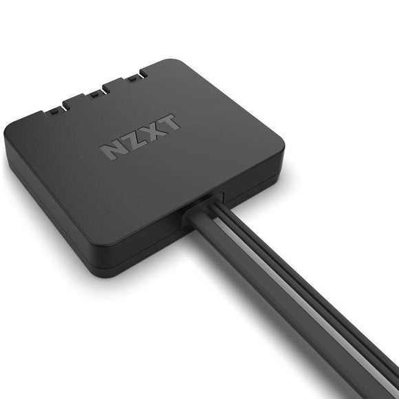 NZXT F140 RGB 140 mm Blanc Lot de 2 et contrôleur RGB