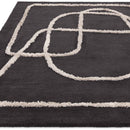 Tapis de salon moderne en laine ETERNITY