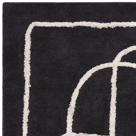 Tapis de salon moderne en laine ETERNITY
