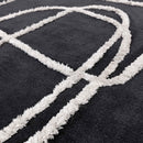 Tapis de salon moderne en laine ETERNITY