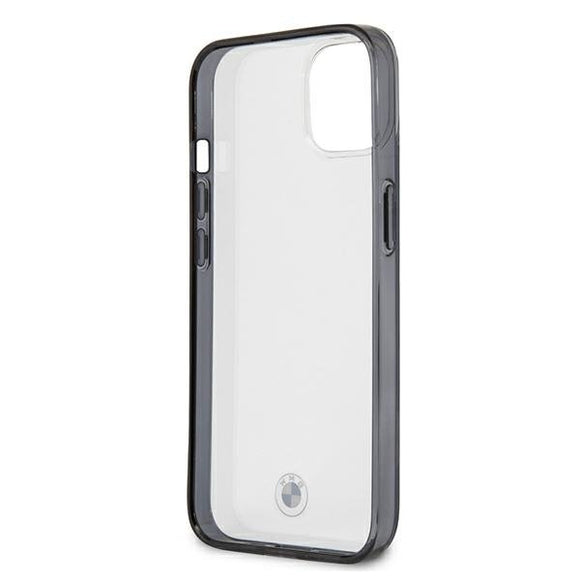 Coque arrière bmw bmhcp13spcumrbk signature collection pour apple iphone 13 mini