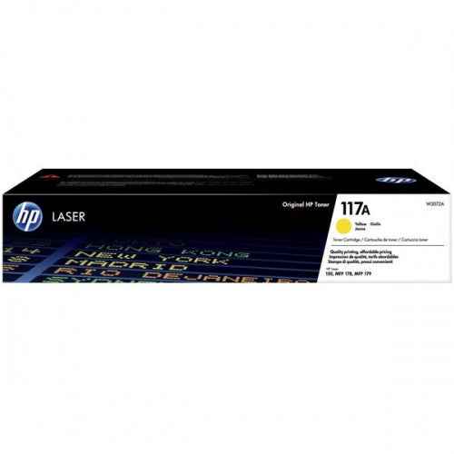 HP 117A (W2072A) Toner Cartridge, Yellow