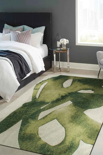 Tapis de salon moderne tissé plat YOYO