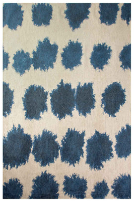 Tapis de salon moderne tissé plat BULLET