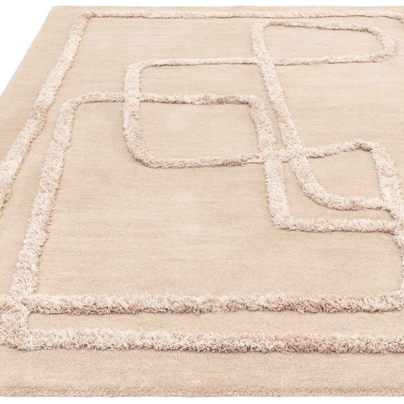 Tapis de salon moderne en laine ETERNITY