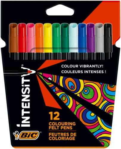 BIC Intensity Up Felt pens box of 12 pcs. 978004