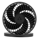 Ventilator birou Arctic "Summair Plus", negru, pliabil, max 3300 rpm, 112mm diametru, USB Type-C, "AEBRZ00024A" (timbru verde 0.18 lei)