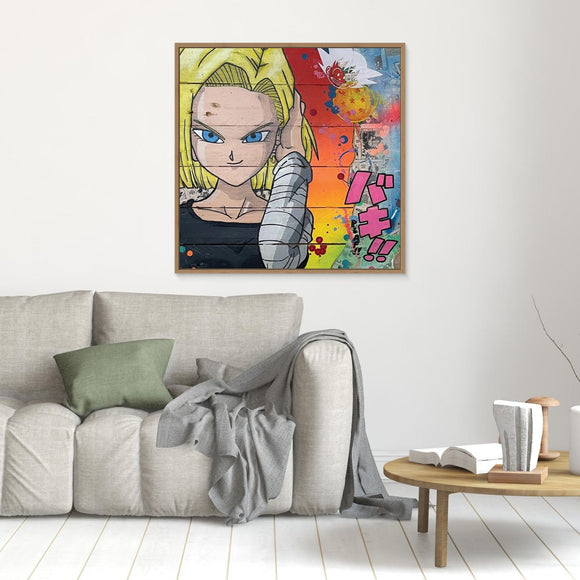 C18 impression sur toile de l'œuvre originale de Vincent STREIFF