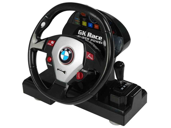 Volant pilote télécommandé BMW M3 noir 2.4G 1:18 son lumières