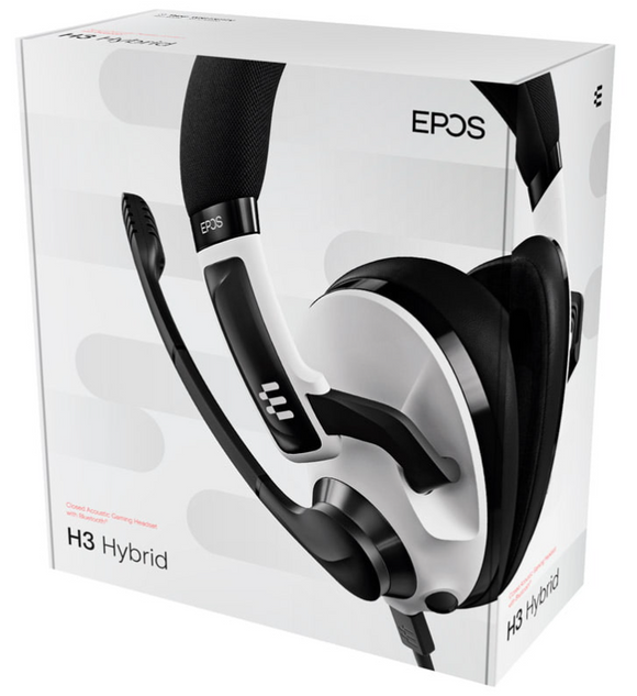 Casque bluetooth hybride blanc epos h3