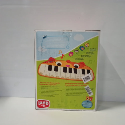 Ecost Customer Return Land of B. - Musical Floor Piano - Cat Piano Mat - Musical Toys for Kids - Flo
